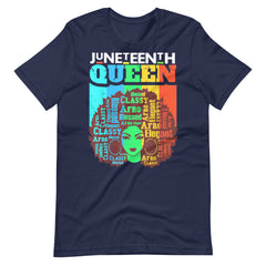 Juneteenth Queen Unisex t-shirt