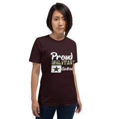 Proud Military Girlfriend Unisex t-shirt