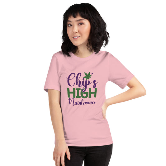 Chip's High Maintenance-t-shirt