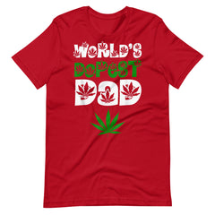 Mens-Worlds-Dopest-Dad-Weed-Marijuana-Cannabis-Leaf- t-shirt