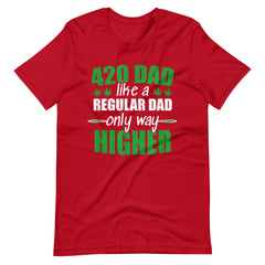 Mens-Weed-Dad-Like-a-Regular-Dad-Only-Way-Higher-Pot-t-shirt