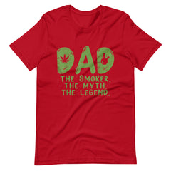 Dad-Weed-Smoker-Myth-Legend- t-shirt