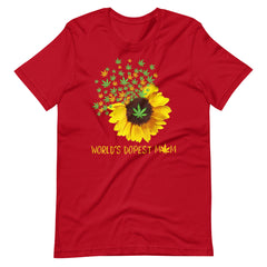 World Dopest Mom Weed t-shirt