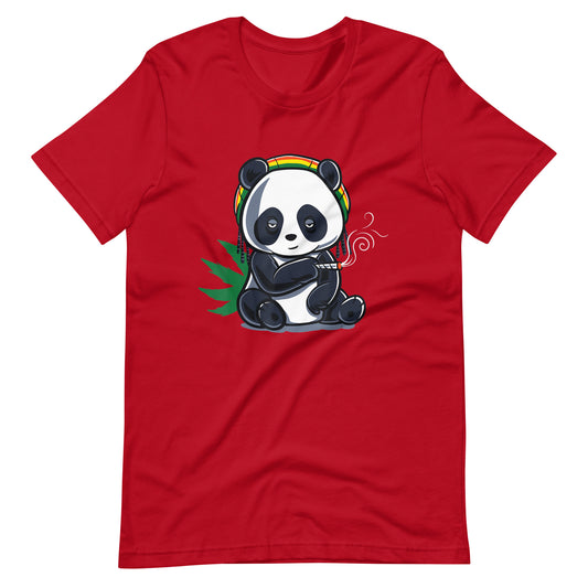 Weed-Smoking-Panda-T-Shirt