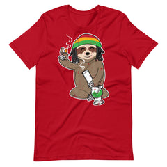 Sloth-High-Weed-Bong-Funny--shirt