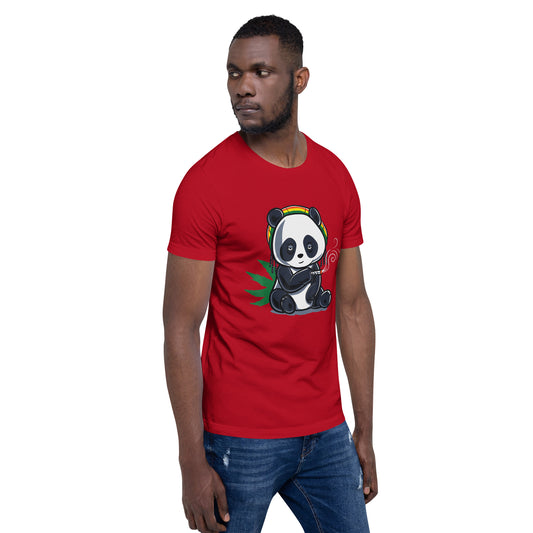 Weed-Smoking-Panda-T-Shirt