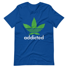 Addicted-to-weed-T-shirt-Novelty-Cannabis-Unisex t-shirt