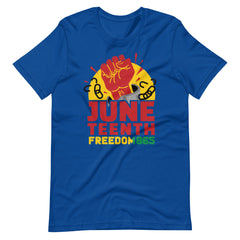 Juneteenth Breaking Barriers Unisex t-shirt