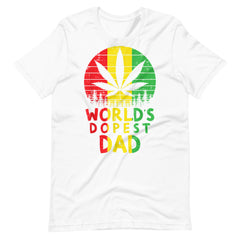 Mens-Worlds-Dopest-Dad-Rasta-Jamaican-Weed-t-shirt