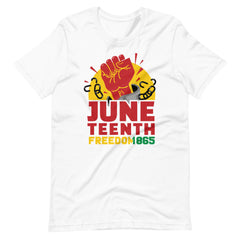 Juneteenth Breaking Barriers Unisex t-shirt